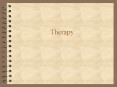 Therapy PowerPoint PPT Presentation