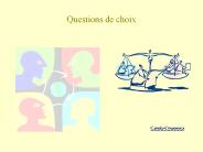 Questions de choix