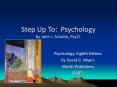 Step Up To: Psychology by John J. Schulte, Psy.D. PowerPoint PPT Presentation