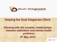 Helping the Dual Diagnosis Client