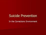Suicide Prevention