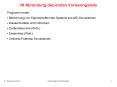 V6 Abrundung des ersten Vorlesungsteils PowerPoint PPT Presentation