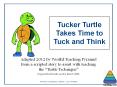 Tucker Turtle Takes Time to Tuck and Think PowerPoint PPT Presentation