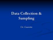 Data Collection
