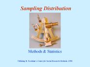 Sampling Distribution