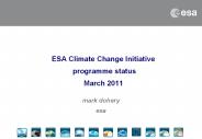 ESA Climate Change Initiative