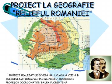 PROIECT LA GEOGRAFIE 