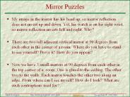 Mirror Puzzles