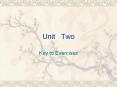 Unit  Two PowerPoint PPT Presentation