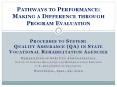 Processes to System: Quality Assurance (QA) in State Vocational Rehabilitation Agencies PowerPoint PPT Presentation