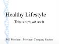 MD Merchem - Healthier Diet PowerPoint PPT Presentation