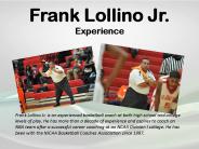 Frank Lollino Jr. Experience