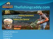 Fishing Rod Holder Bucket from The Fishing Caddy