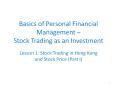 Basics of Personal Financial Management  PowerPoint PPT Presentation