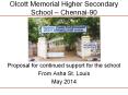 Olcott Memorial Higher Secondary School  PowerPoint PPT Presentation