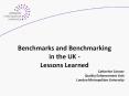 Benchmarks and Benchmarking PowerPoint PPT Presentation