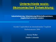 Unterschiede sozio-