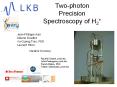 Two-photon%20Precision%20Spectroscopy%20of%20H2 PowerPoint PPT Presentation