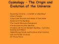 Cosmology%20 PowerPoint PPT Presentation