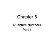 Quantum Numbers