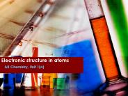 Electronic structure in atoms