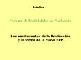 Frontera de Posibilidades de Producci PowerPoint PPT Presentation