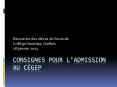 CONSIGNES pour l PowerPoint PPT Presentation
