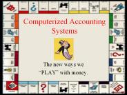 Computerized Accounting Systems