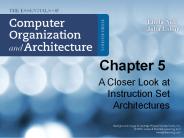 A Closer Look at Instruction Set Architectures