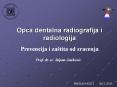 Opca dentalna radiografija i radiologija PowerPoint PPT Presentation