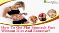 How To Get Flat Stomach Fast Without Diet And Exercise? PowerPoint PPT Presentation