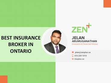 Best Insurance Broker in Ontario & Oshawa