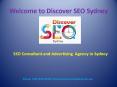 Seo Consultant | Advertising Agency Sydney - Discover SEO Sydney PowerPoint PPT Presentation