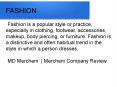 Merchem Company Review - Fashion PowerPoint PPT Presentation