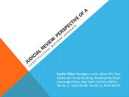 Judicial Review: Perspective of a Constitutional Matters Advocate