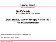 Zwei starke, (zuverl