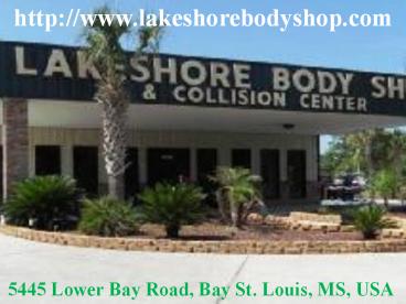 Auto Repair, Transmission rebuilds, Custom Exhaust, Brakes, Alignments and Tire Sales Bay St Louis MS