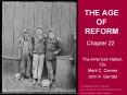 THE AGE OF REFORM PowerPoint PPT Presentation
