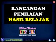 RANCANGAN PENILAIAN HASIL BELAJAR