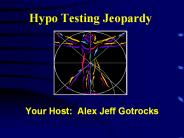 Hypo Testing Jeopardy