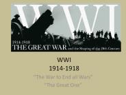 WWI 1914-1918