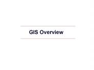 GIS Overview