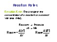 Reaction Rates PowerPoint PPT Presentation