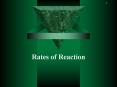 Rates of Reaction PowerPoint PPT Presentation