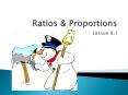 Ratios PowerPoint PPT Presentation