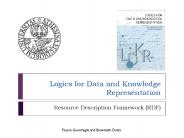 Logics for Data and Knowledge Representation