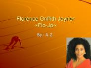 Florence Griffith Joyner ~Flo-Jo~