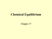 Chemical Equilibrium