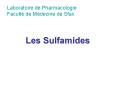 Laboratoire de Pharmacologie Facult PowerPoint PPT Presentation