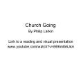 Church%20Going PowerPoint PPT Presentation